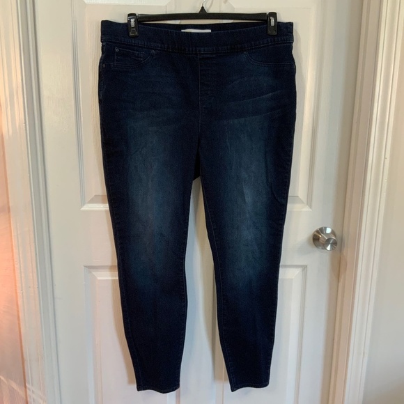 LEVI’S PULL ON SKINNY ELASTIC WAIST JEANS PLUS SIZE 22L - Picture 1 of 10